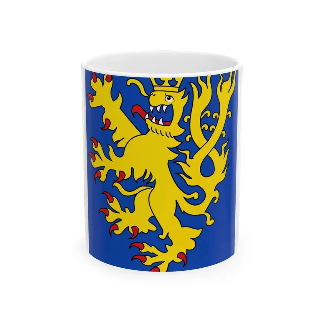 Gelre banier Wapenboek Bellenville (Netherlands) White Coffee Mug 11oz - Go Mug Yourself