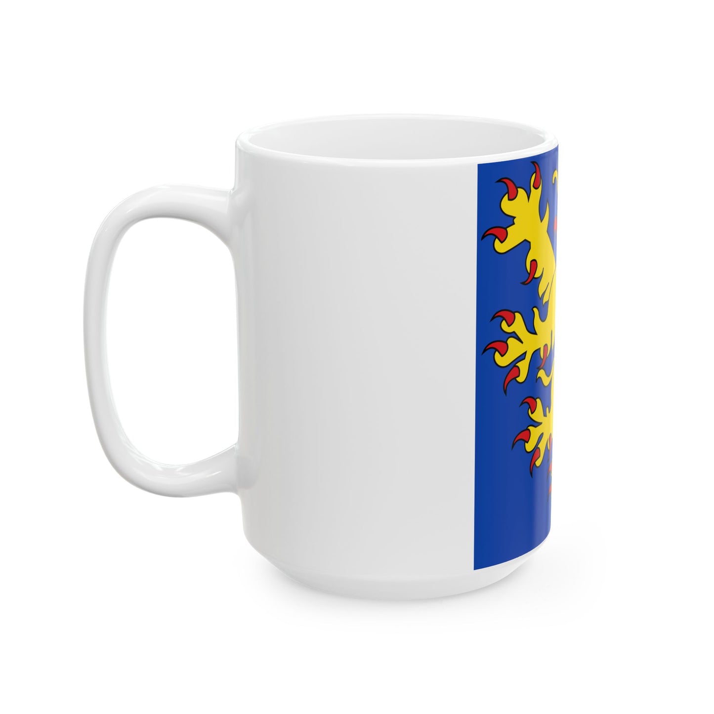 Gelre banier Wapenboek Bellenville (Netherlands) White Coffee Mug-Go Mug Yourself