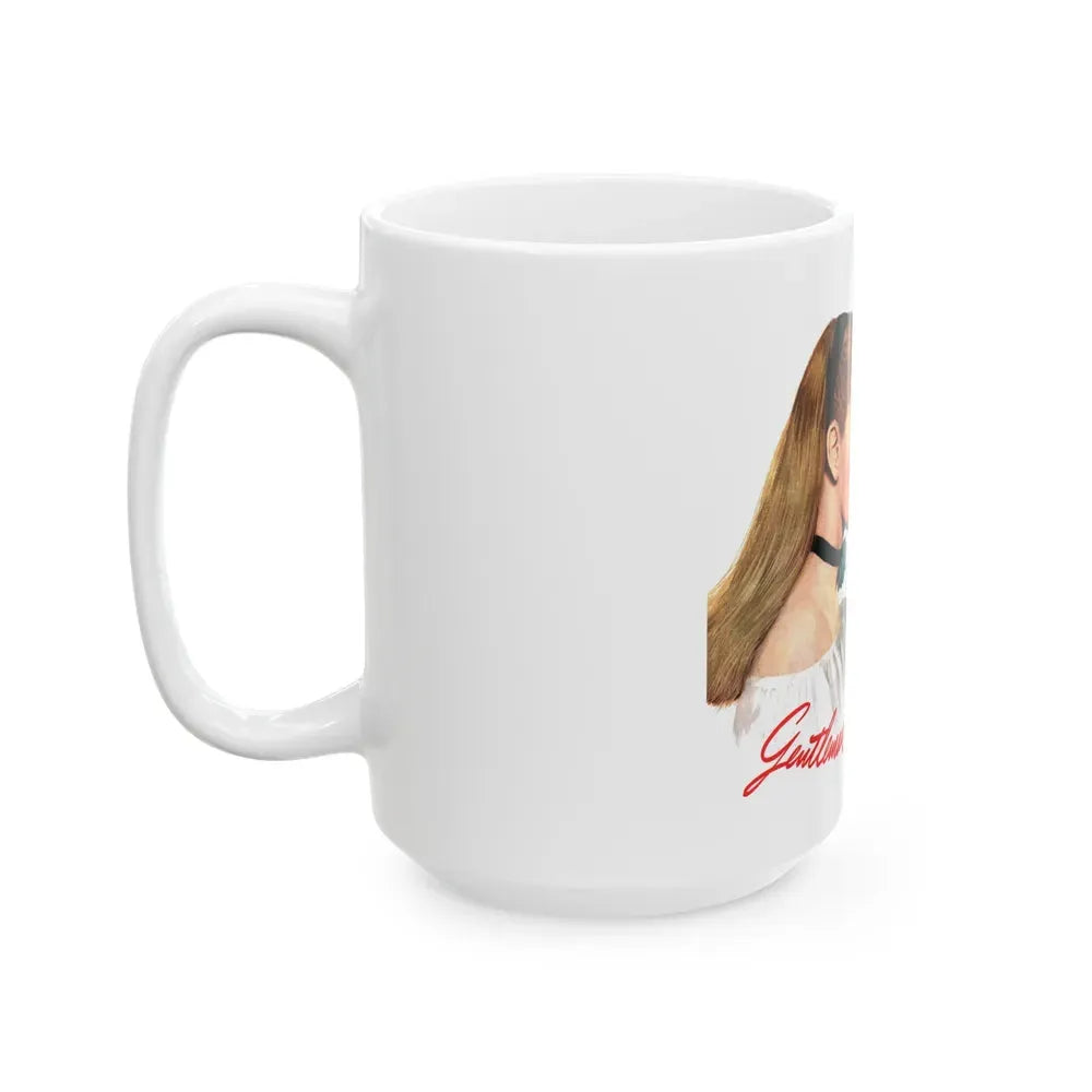 Geltleman George, Collier's, August 14, 1948 - White Coffee Mug - Go Mug Yourself
