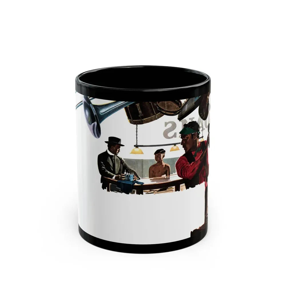 Gems from Garcia, Collier's, March 12, 1949 - Black Coffee Mug 11oz - Go Mug Yourself