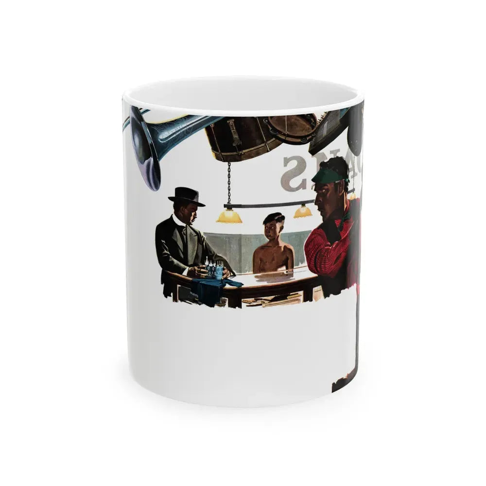 Gems from Garcia, Collier's, March 12, 1949 - White Coffee Mug 11oz - Go Mug Yourself