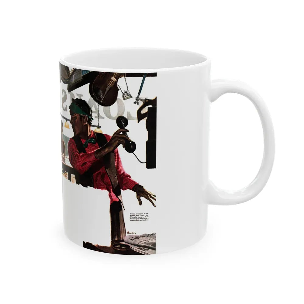 Gems from Garcia, Collier's, March 12, 1949 - White Coffee Mug - Go Mug Yourself