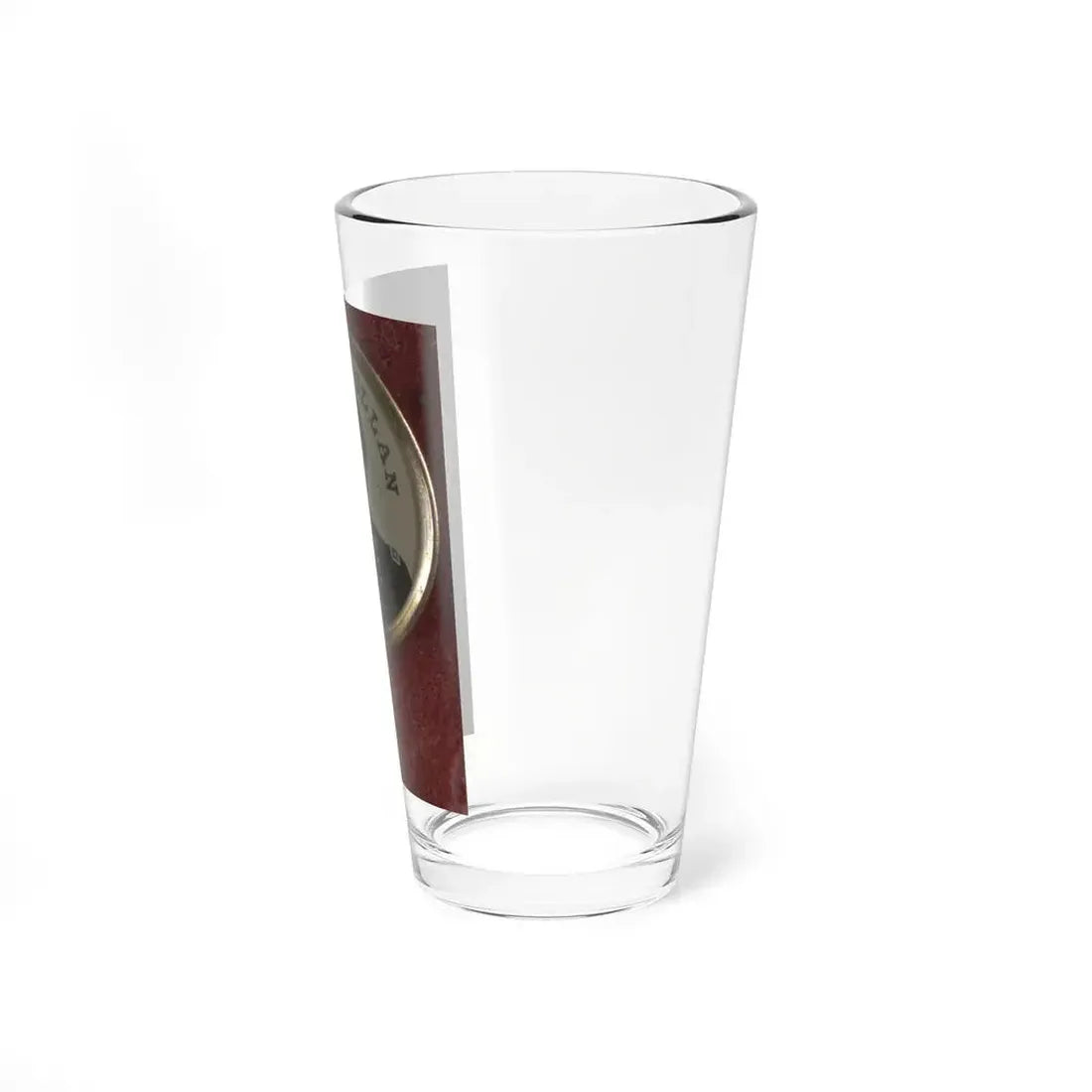 Gen. George Mcclellan Campaign Button For 1864 Presidential Election (U.S. Civil War) Pint Glass 16oz - Go Mug Yourself