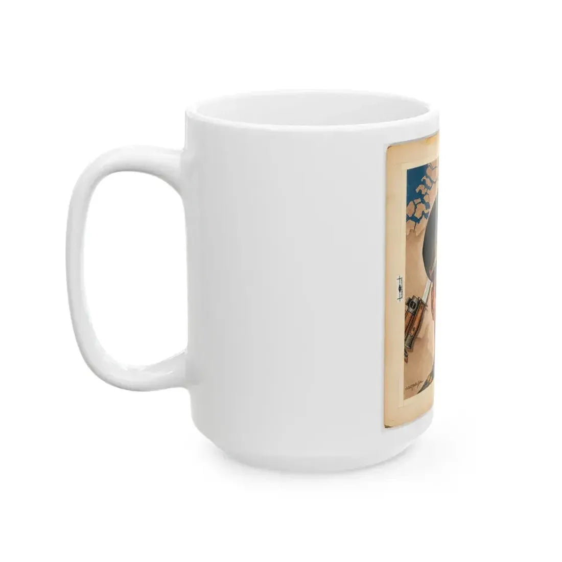 Gen. Miles Dempsey, Time Magazine Cover 3-19-1945 - White Coffee Mug - Go Mug Yourself