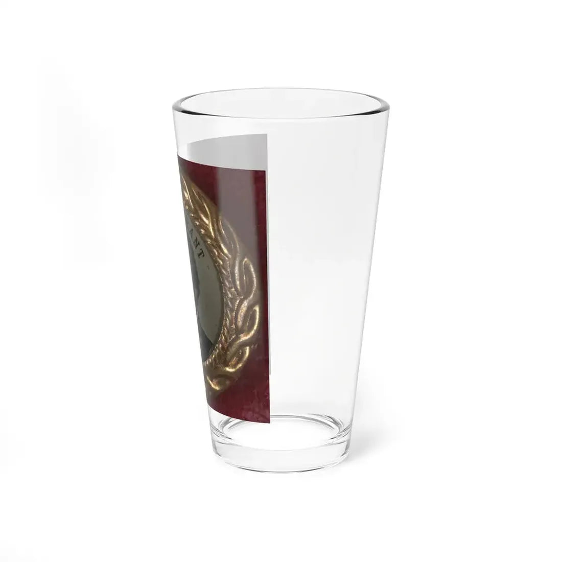 Gen. U.S. Grant Campaign Button For 1868 Presidential Election (U.S. Civil War) Pint Glass 16oz - Go Mug Yourself