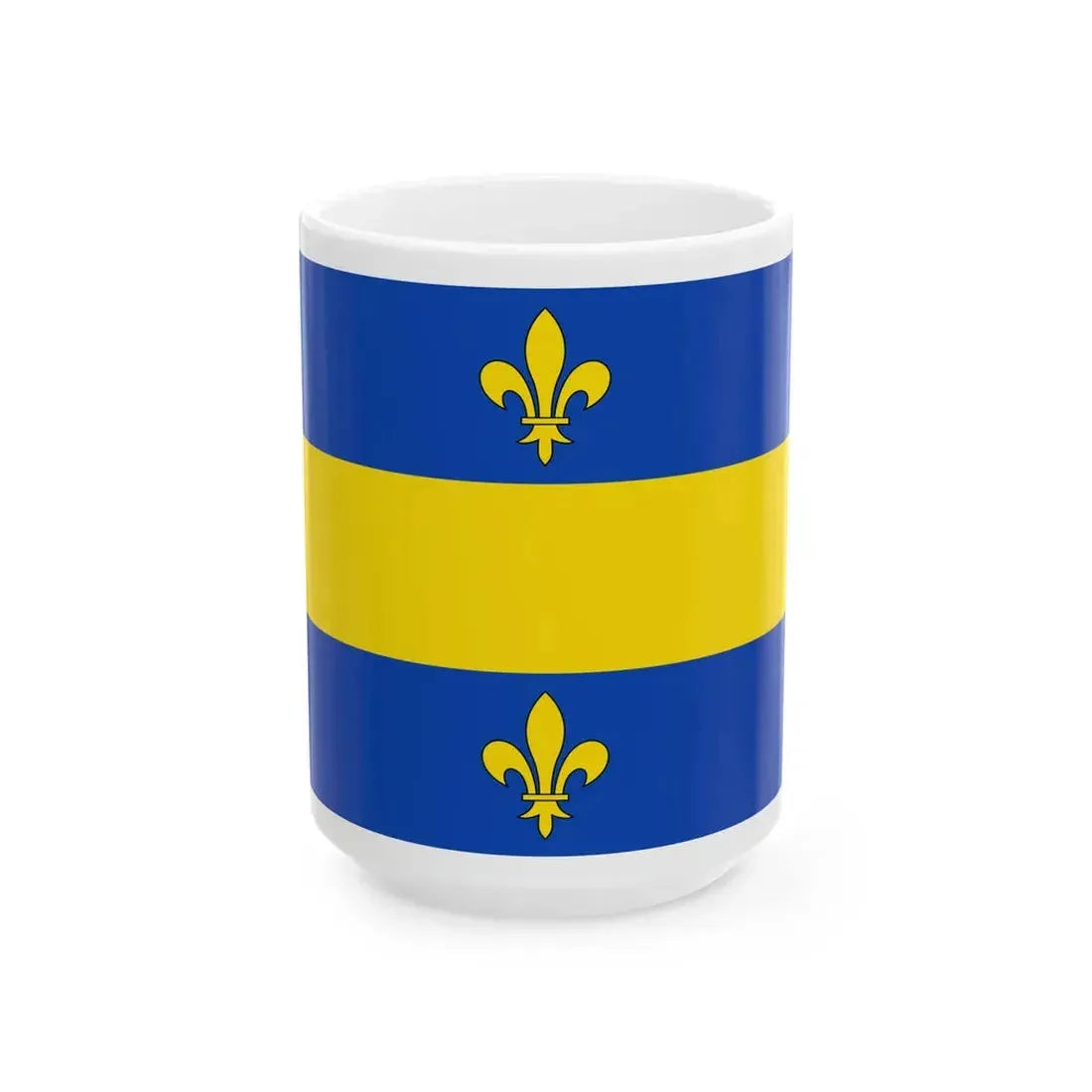 Genappe Belgium (Belgium) White Coffee Mug 15oz - Go Mug Yourself