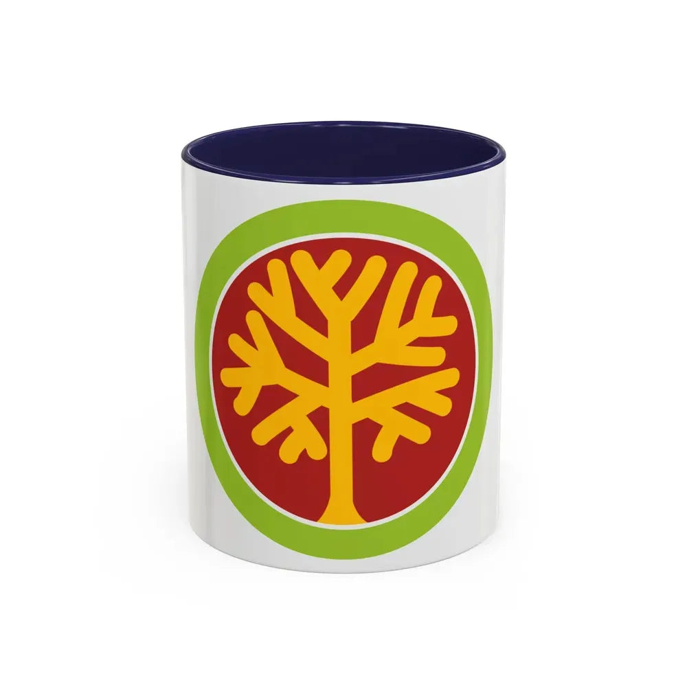 Genealogy (Boy Scout Merit Badge) Accent Coffee Mug 11oz Navy - Go Mug Yourself