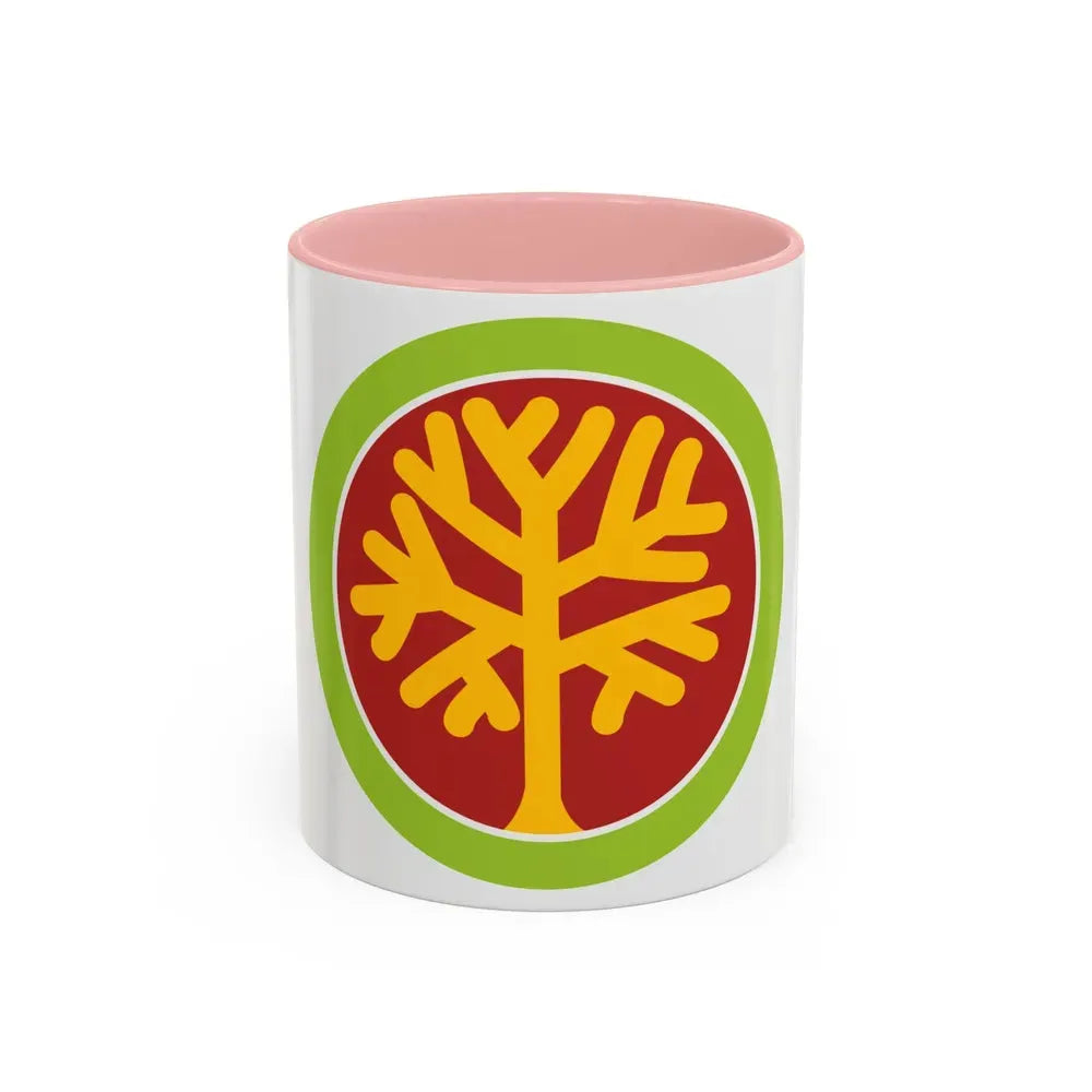 Genealogy (Boy Scout Merit Badge) Accent Coffee Mug 11oz Pink - Go Mug Yourself