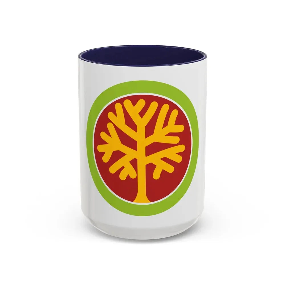 Genealogy (Boy Scout Merit Badge) Accent Coffee Mug 15oz Navy - Go Mug Yourself
