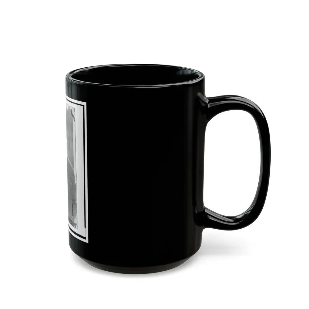 General A.J. Vaughn, Of Texas, C.S.A., In Uniform, Half-Length Portrait, Facing Right (U.S. Civil War) Black Coffee Mug - Go Mug Yourself