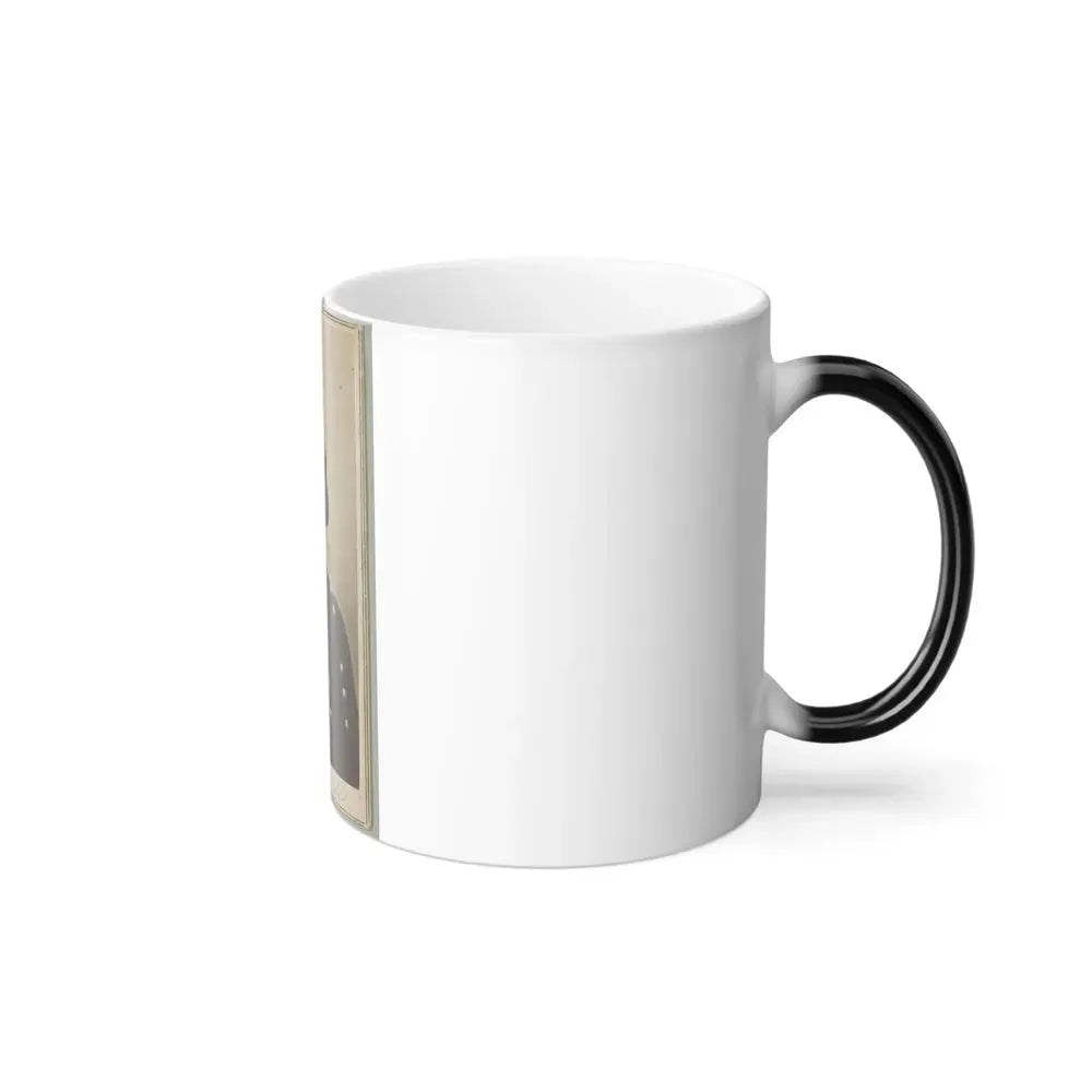 General Ambrose E. Burnside, Head-and-Shoulders Portrait, Facing Slightly Right, Wearing Military Uniform (U.S. Civil War) Color Changing Coffee Mug 11oz - Go Mug Yourself
