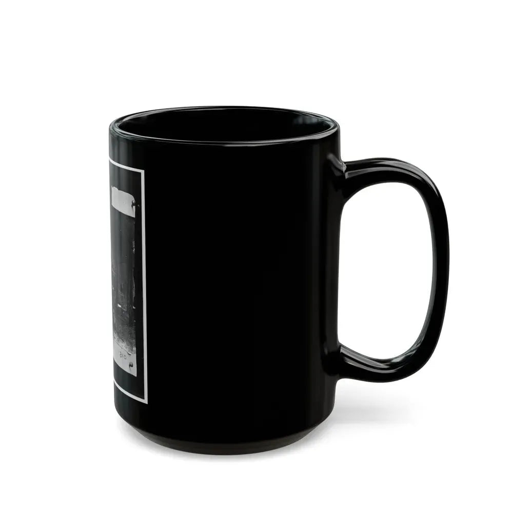 General Grant, Lt. Col. Bowers, And General Rawlins At Grant's Headquarters, Cold Harbor (U.S. Civil War) Black Coffee Mug - Go Mug Yourself