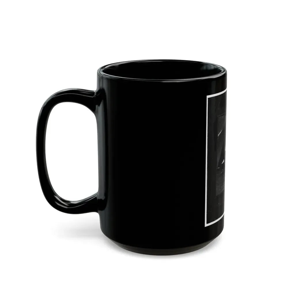 General Grant, Lt. Col. Bowers, And General Rawlins At Grant's Headquarters, Cold Harbor (U.S. Civil War) Black Coffee Mug - Go Mug Yourself