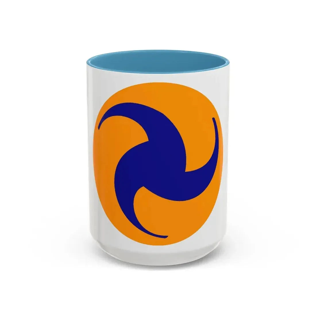 General Headquarters Air Force (U.S. Air Force) Accent Coffee Mug 15oz Light Blue - Go Mug Yourself