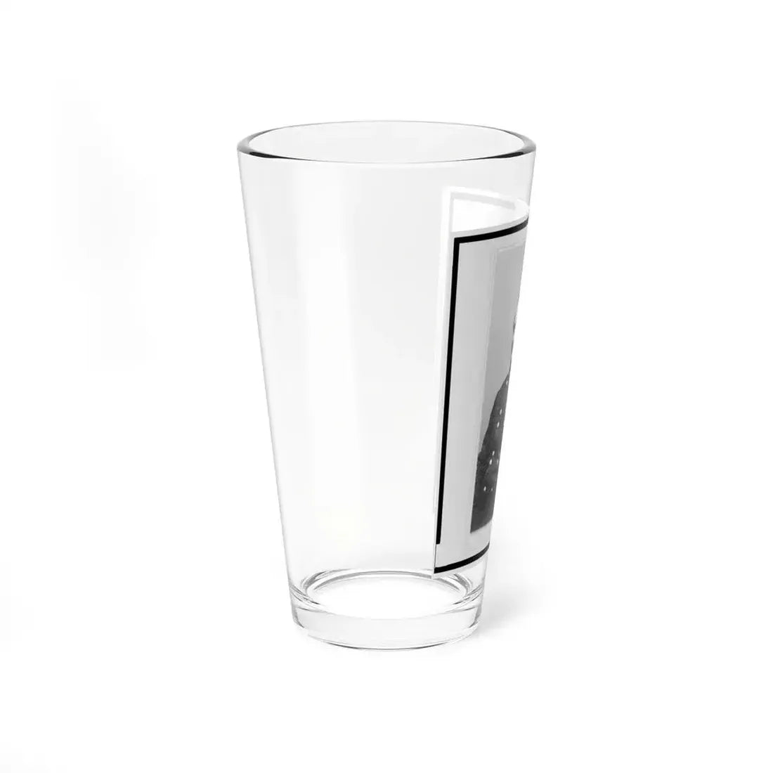 General Josiah Miller, Inspector General, Half-Length Portrait, Seated, Facing Left (U.S. Civil War) Pint Glass 16oz - Go Mug Yourself