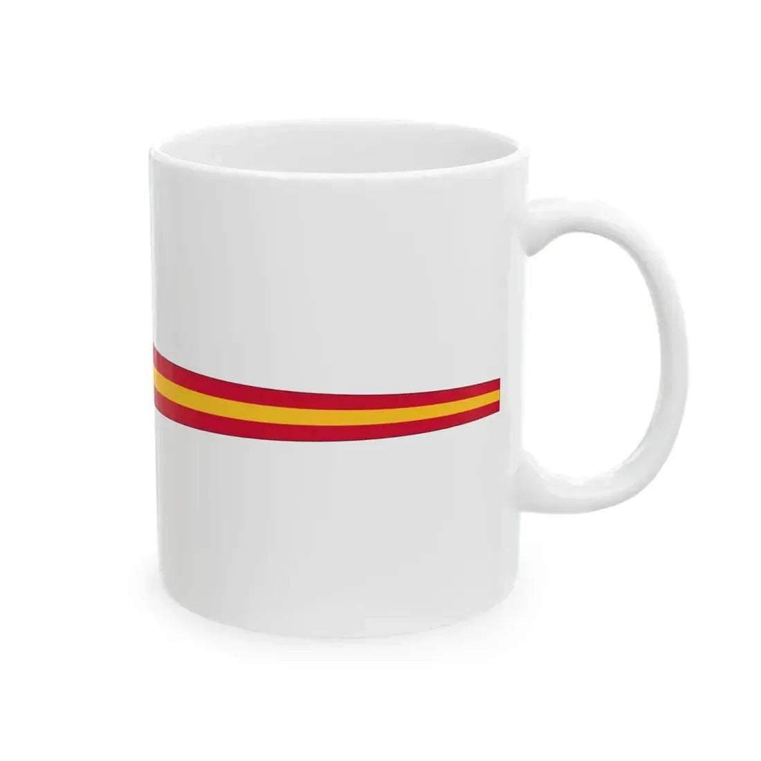General pennant of Finland-Swedes (Finland) White Coffee Mug - Go Mug Yourself