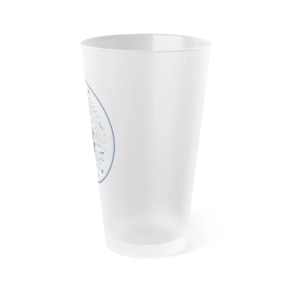 General Services Administration - Frosted Pint Glass 16oz - Go Mug Yourself