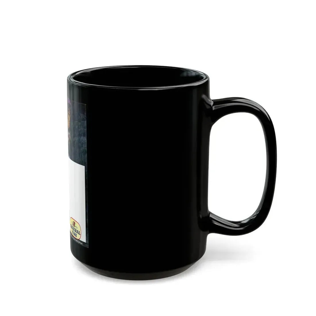 General Tire advertisement, 1941 - Black Coffee Mug - Go Mug Yourself