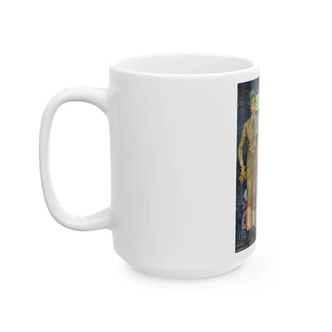 General Tire advertisement, 1941 - White Coffee Mug - Go Mug Yourself