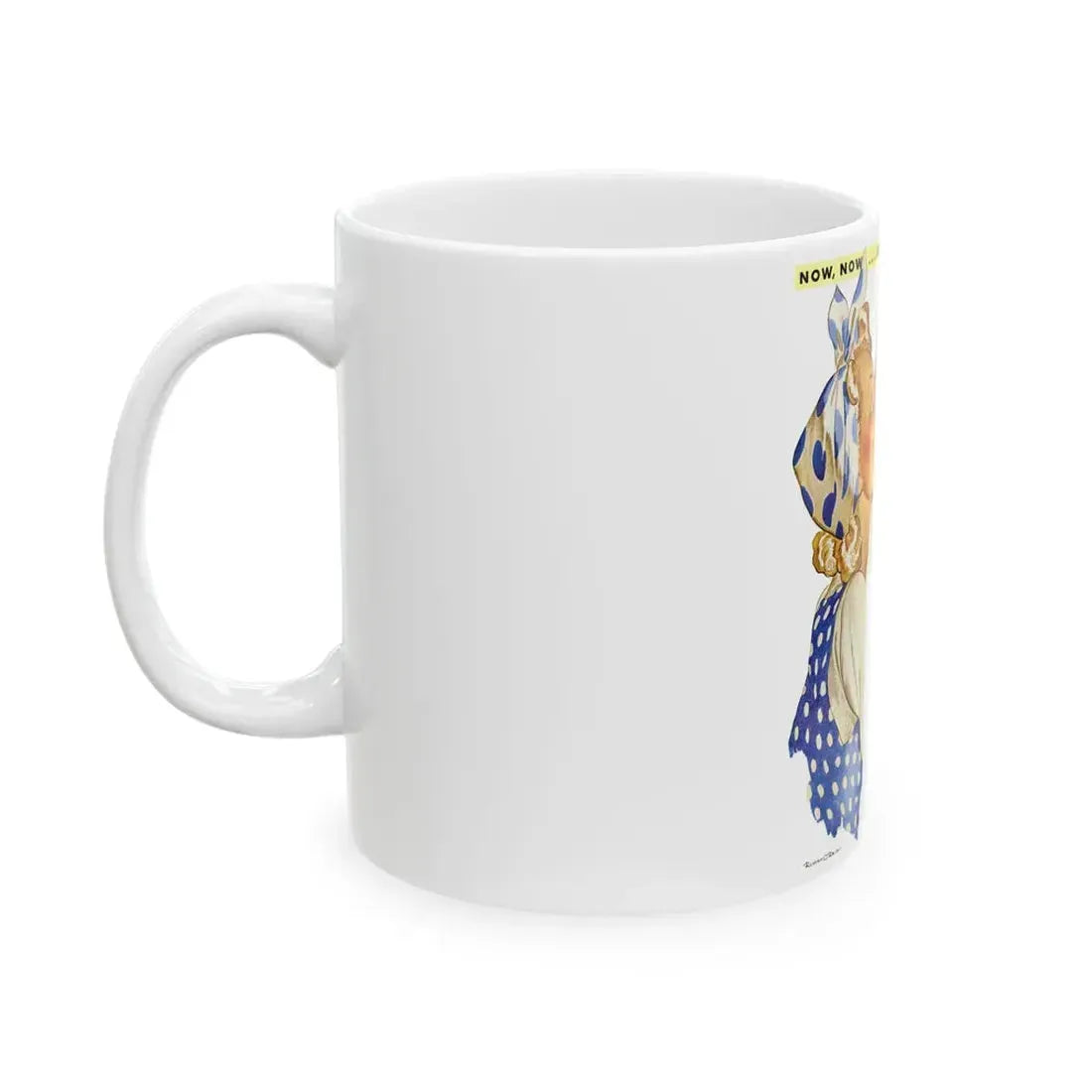 General Tire advertisement, 1942 - White Coffee Mug - Go Mug Yourself