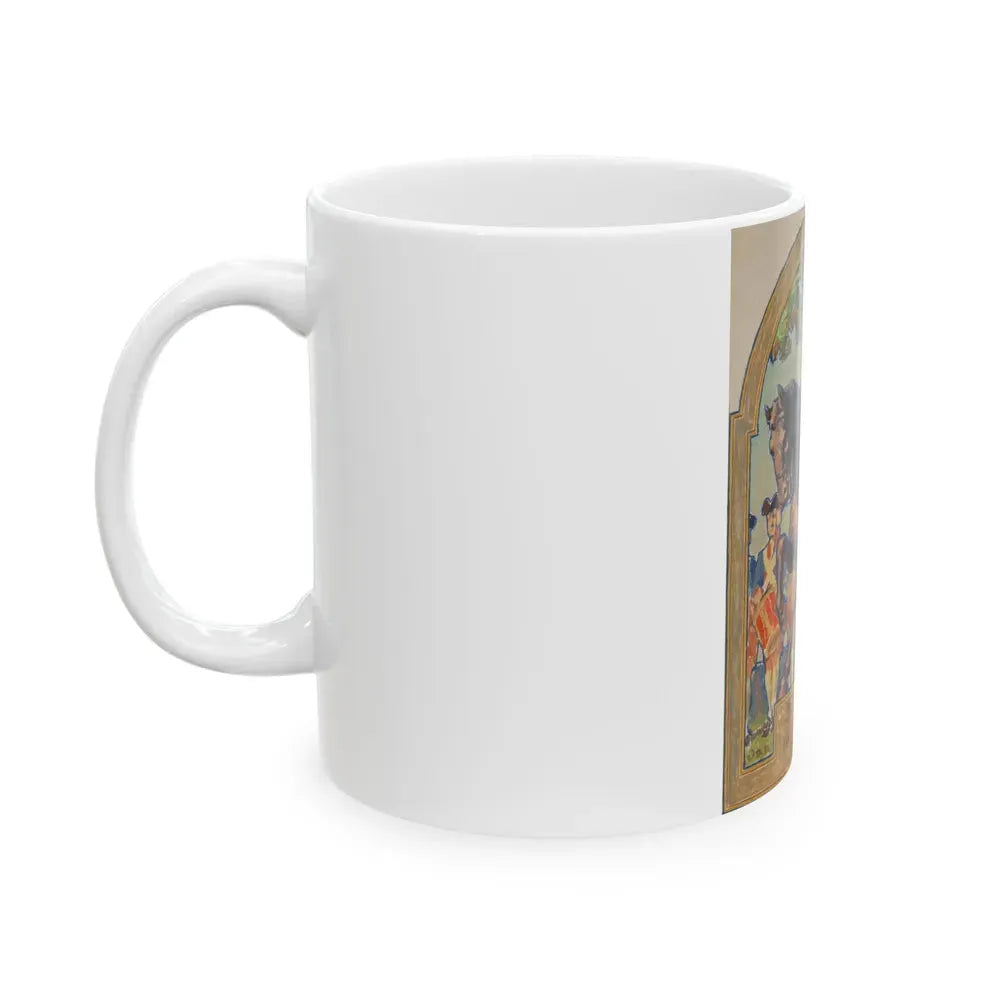 General Washington, magazine cover study - White Coffee Mug - Go Mug Yourself