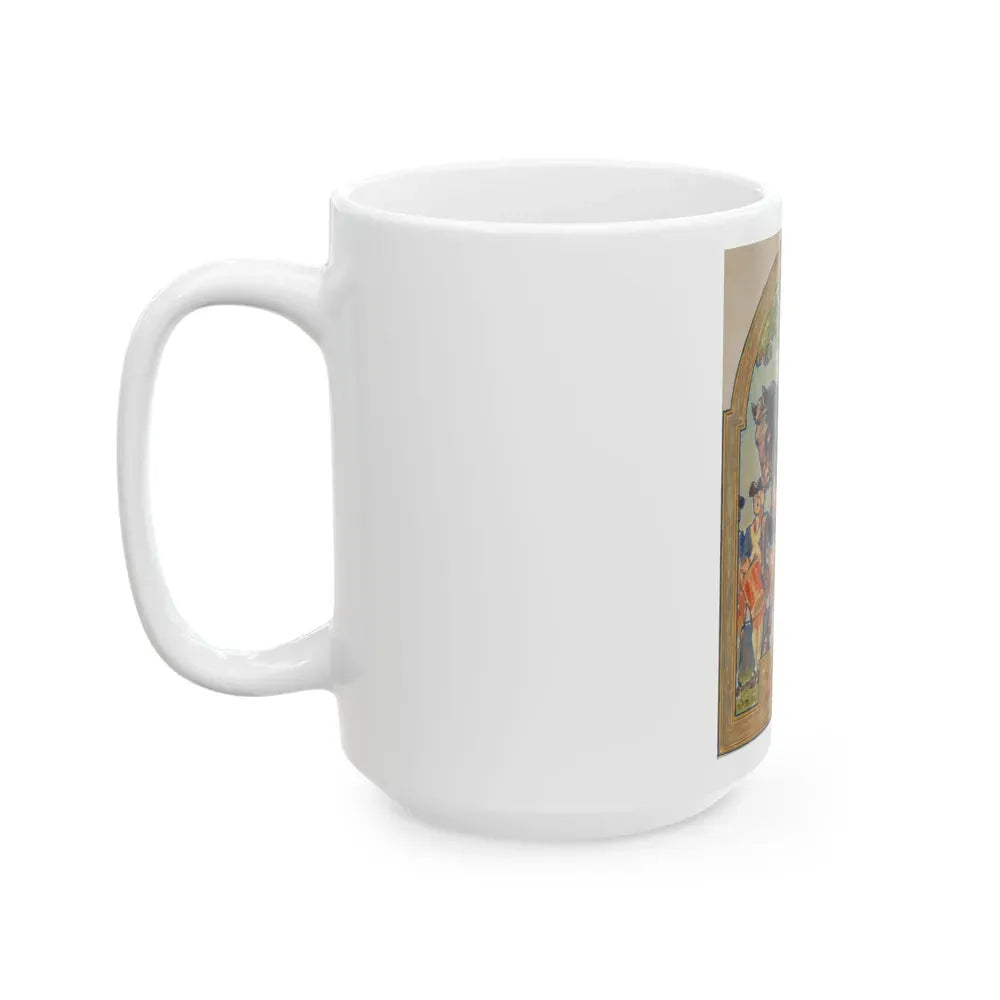 General Washington, magazine cover study - White Coffee Mug - Go Mug Yourself