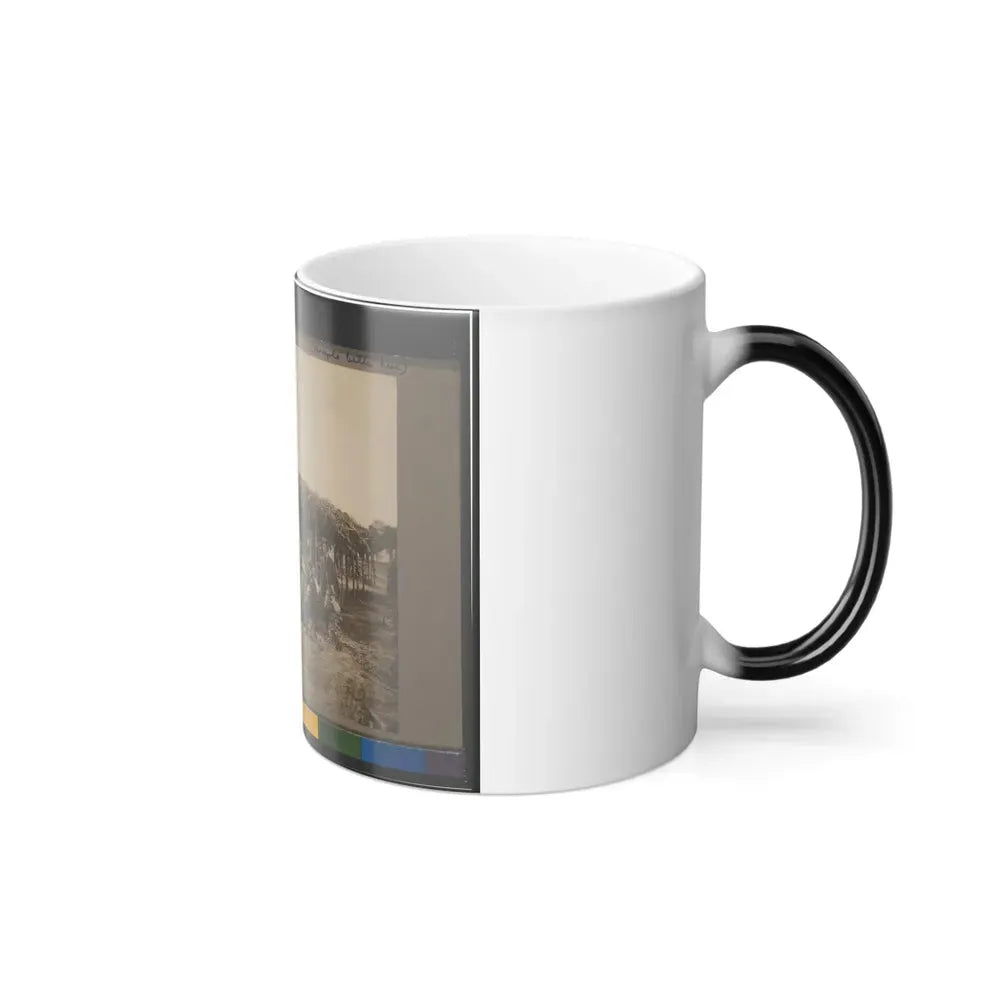 General Willcox's Headquarters, in Front of Petersburg, Va. (U.S. Civil War) Color Changing Coffee Mug 11oz - Go Mug Yourself