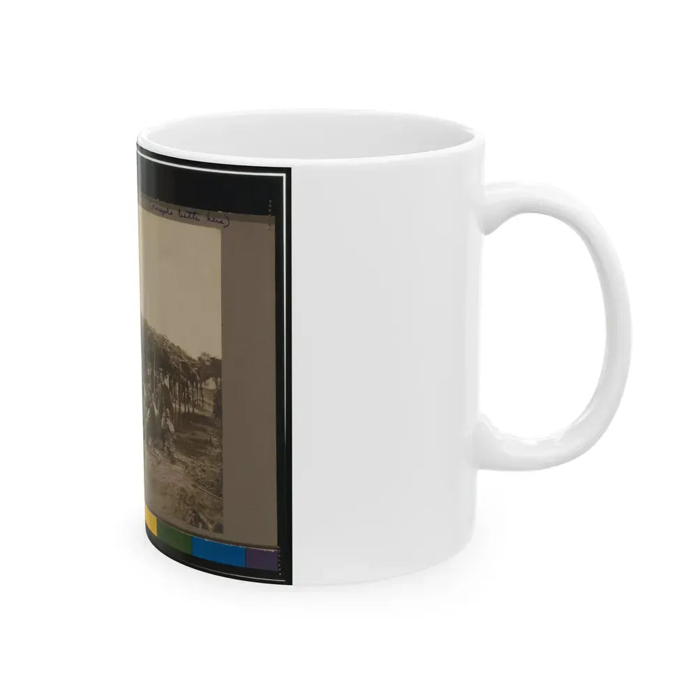General Willcox's Headquarters, In Front Of Petersburg, Va. (U.S. Civil War) White Coffee Mug - Go Mug Yourself