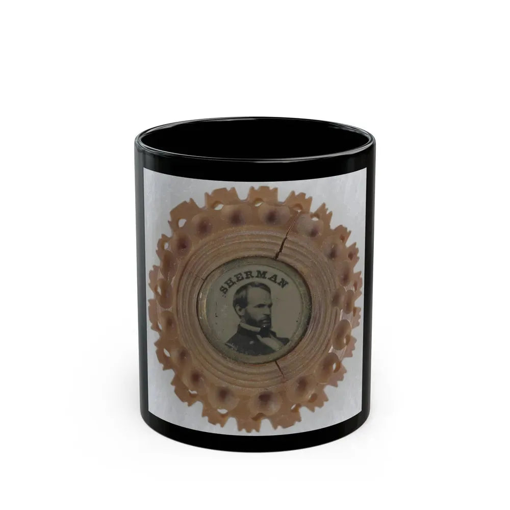 General William Tecumseh Sherman (U.S. Civil War) Black Coffee Mug 11oz - Go Mug Yourself