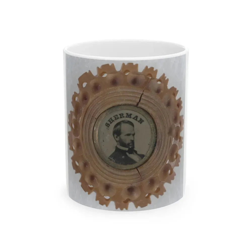 General William Tecumseh Sherman (U.S. Civil War) White Coffee Mug 11oz - Go Mug Yourself
