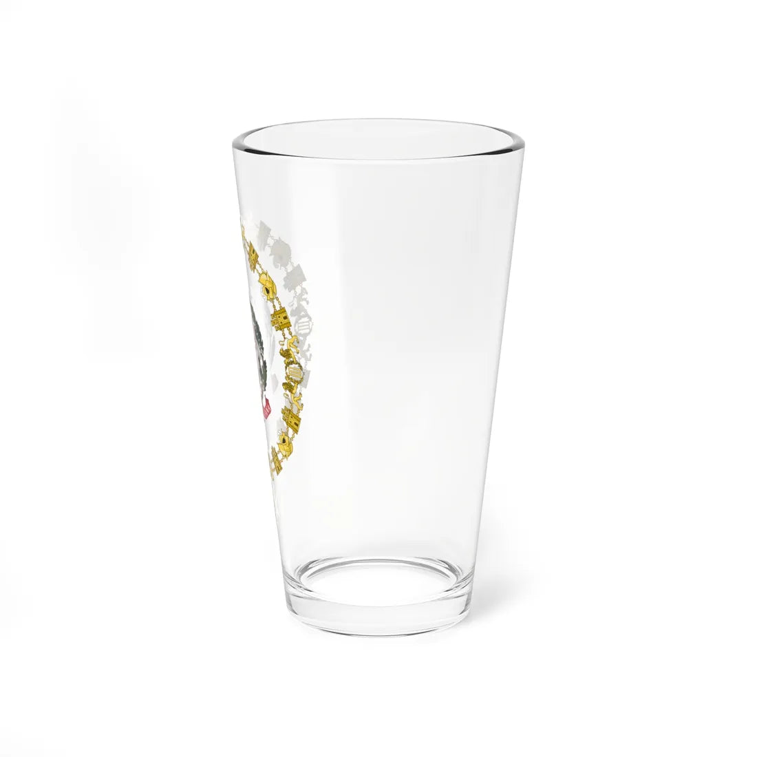 Generic Emblem of Italy Order of Charles III (Italy) (Coat of Arms) Pint Glass 16oz - Go Mug Yourself