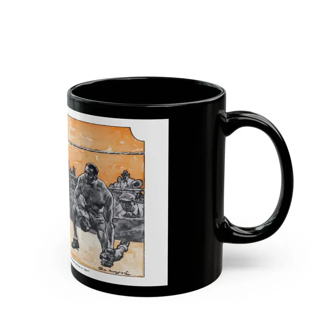 Gentleman in Black, Bluebook, March 1932 - Black Coffee Mug - Go Mug Yourself