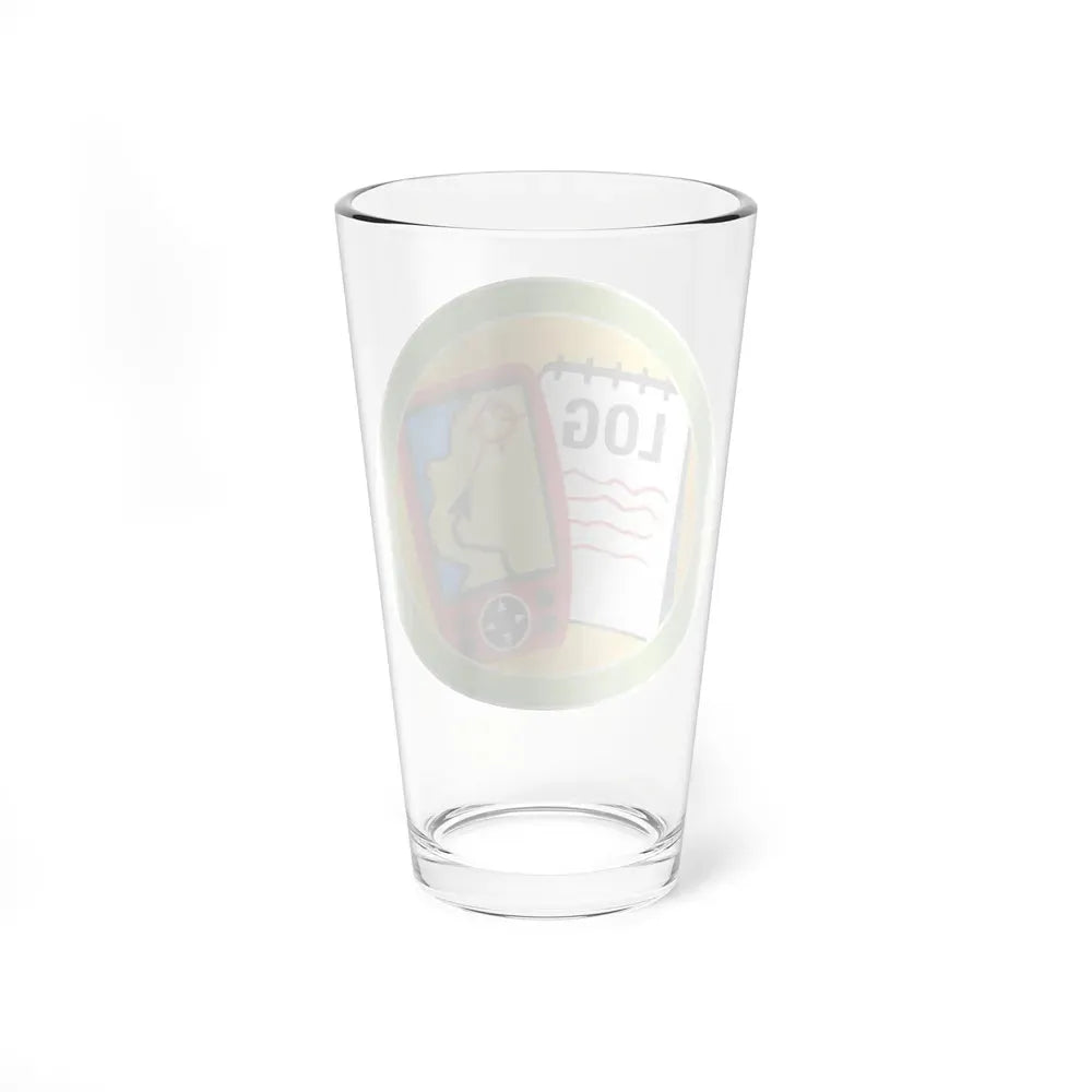 Geocache (Boy Scout Merit Badge) Pint Glass 16oz - Go Mug Yourself