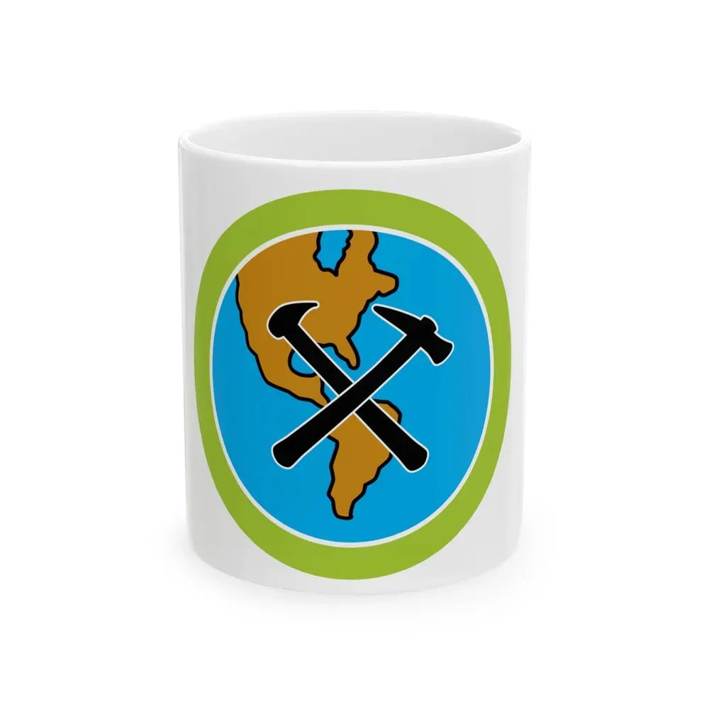 Geology (Boy Scout Merit Badge) White Coffee Mug 11oz - Go Mug Yourself