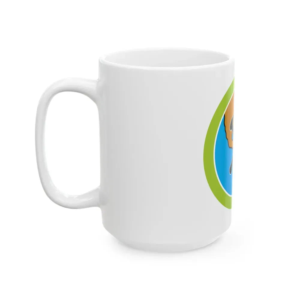Geology (Boy Scout Merit Badge) White Coffee Mug - Go Mug Yourself