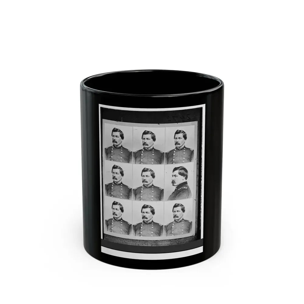George B. Mcclellan 007 (U.S. Civil War) Black Coffee Mug 11oz - Go Mug Yourself