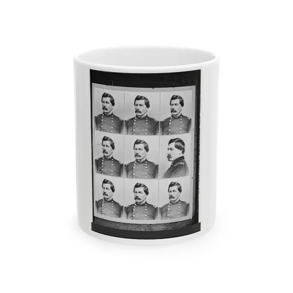 George B. Mcclellan 007 (U.S. Civil War) White Coffee Mug 11oz - Go Mug Yourself