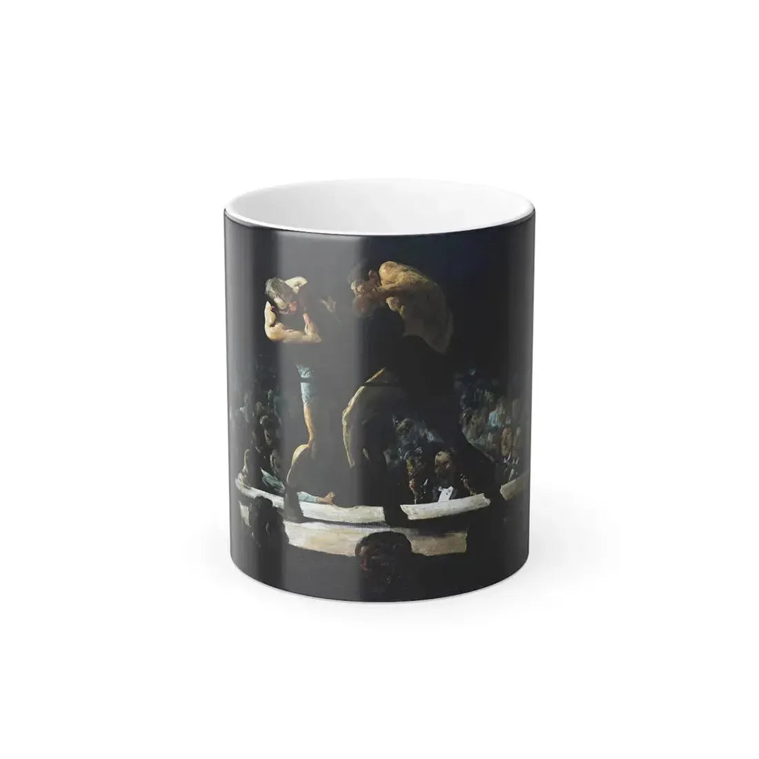 George Bellows (1882-1925) Club Night - Oil on canvas 1907 ss - Color Changing Mug 11oz 11oz - Go Mug Yourself