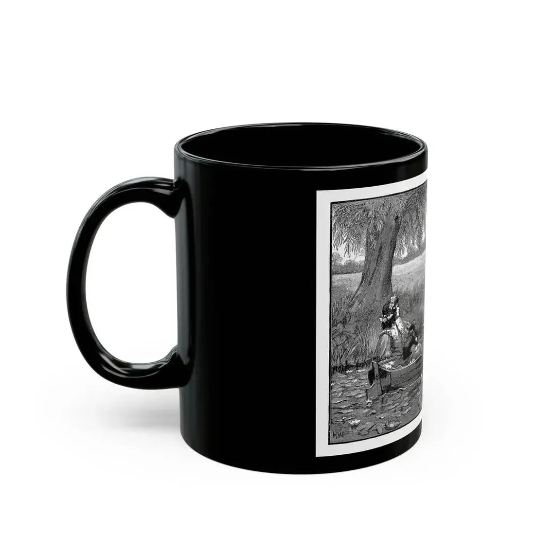 George Freeborn From The Boy's Own Paper, 18th October, 1890 - Black Coffee Mug - Go Mug Yourself