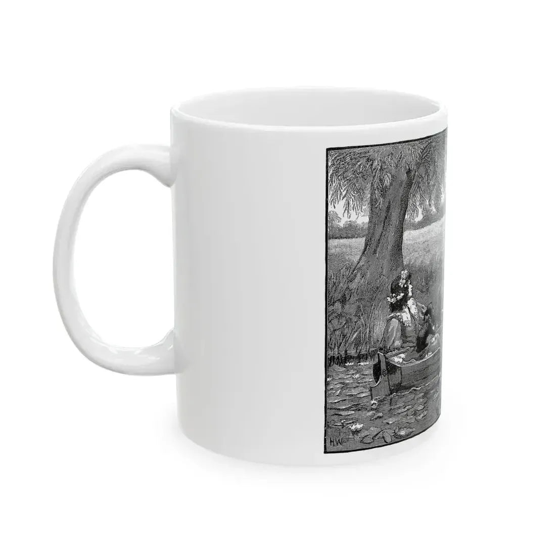 George Freeborn From The Boy's Own Paper, 18th October, 1890 - White Coffee Mug - Go Mug Yourself