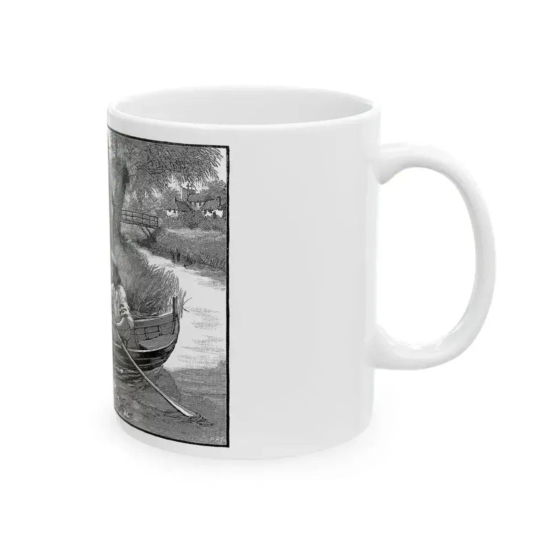 George Freeborn From The Boy's Own Paper, 18th October, 1890 - White Coffee Mug - Go Mug Yourself
