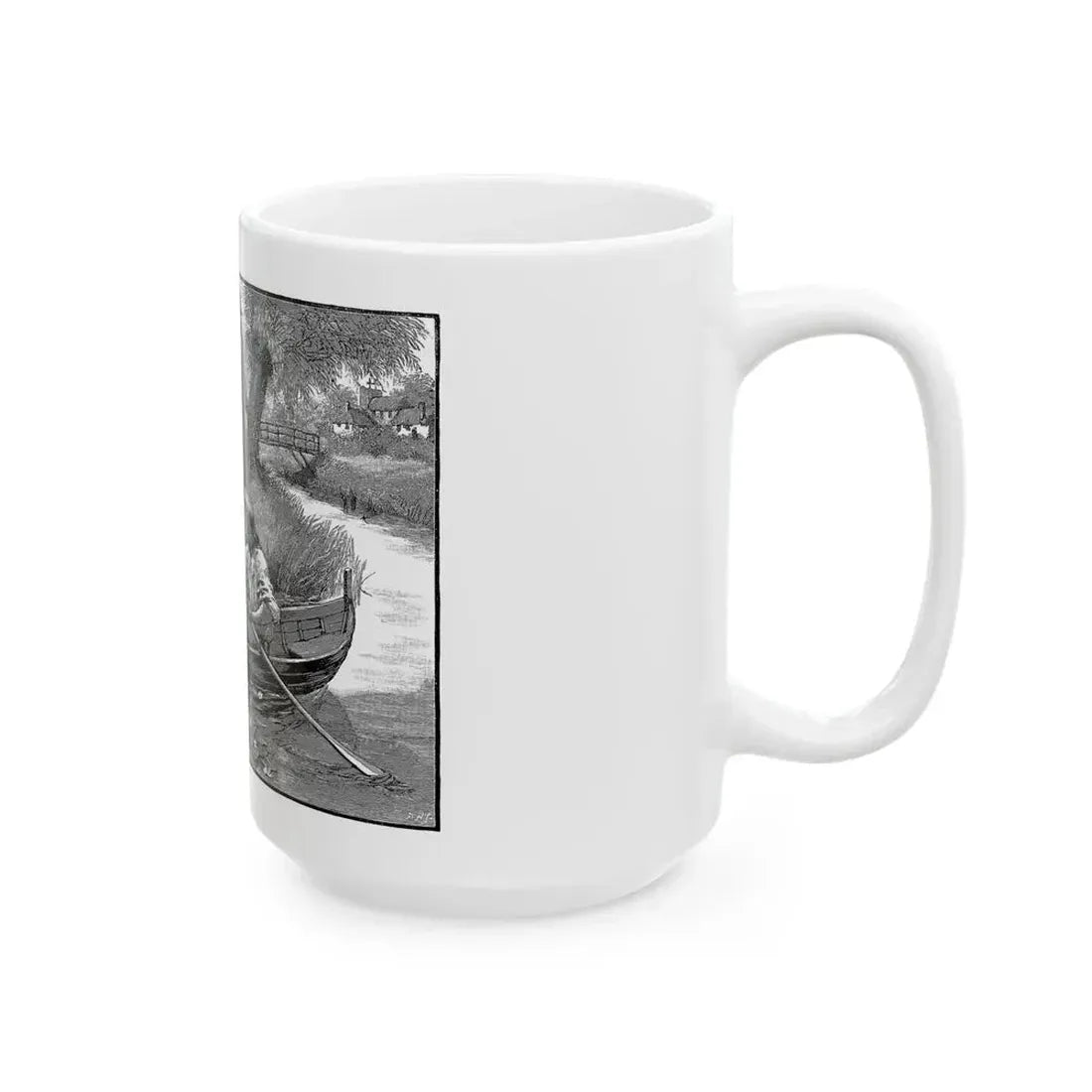 George Freeborn From The Boy's Own Paper, 18th October, 1890 - White Coffee Mug - Go Mug Yourself