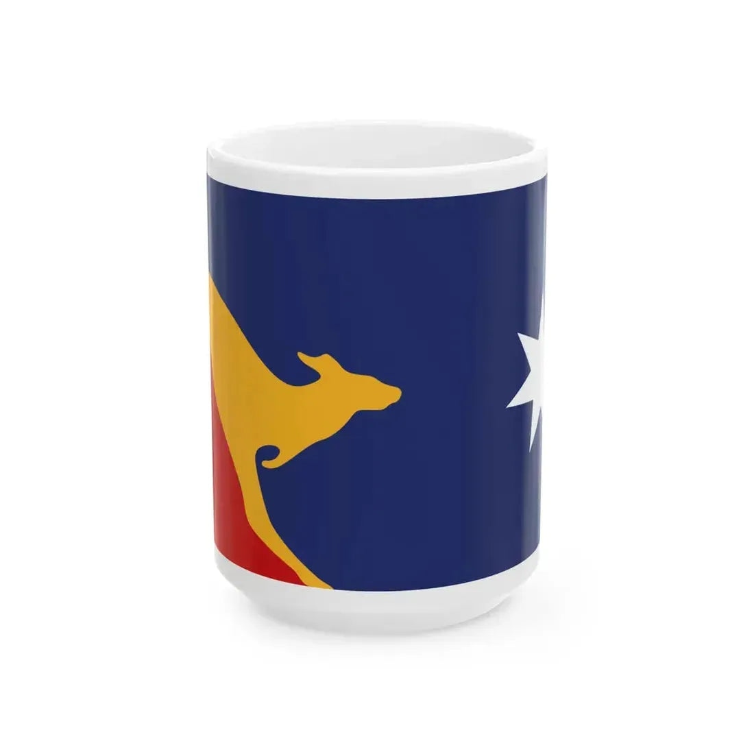 George Margaritis Proposal 1999 Australian Flag Proposal (Australia) White Coffee Mug 15oz - Go Mug Yourself
