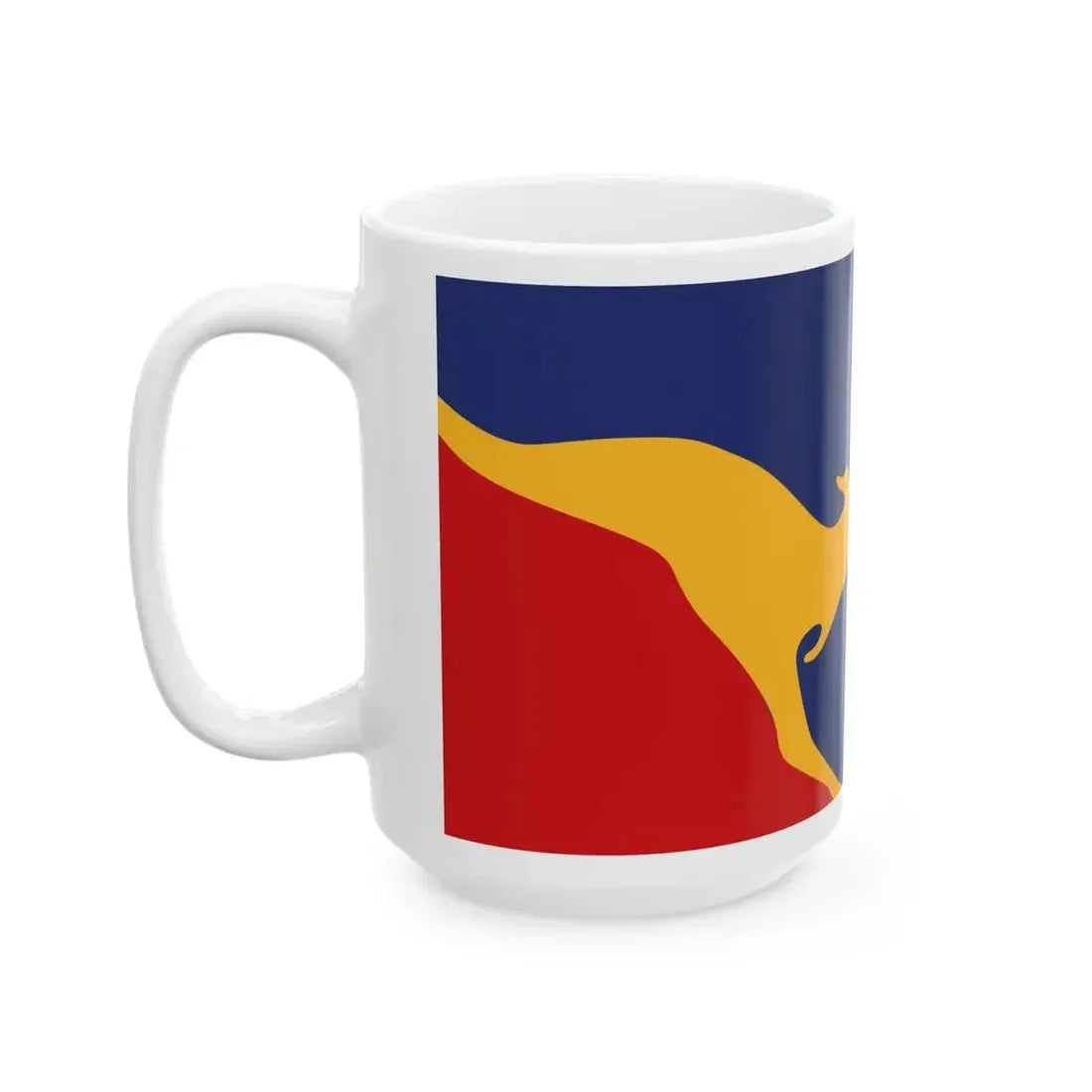 George Margaritis Proposal 1999 Australian Flag Proposal (Australia) White Coffee Mug - Go Mug Yourself