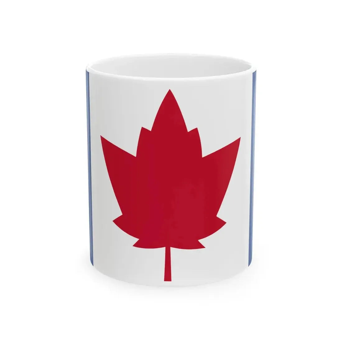 George Matthias Bist Proposal Flag of Canada 1964 (Canada) White Coffee Mug 11oz - Go Mug Yourself