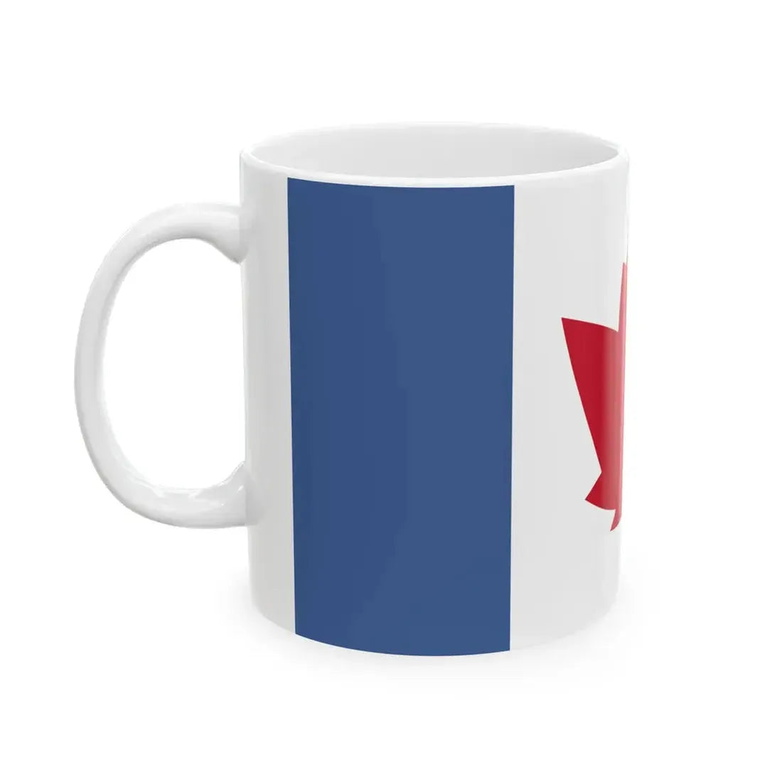 George Matthias Bist Proposal Flag of Canada 1964 (Canada) White Coffee Mug - Go Mug Yourself