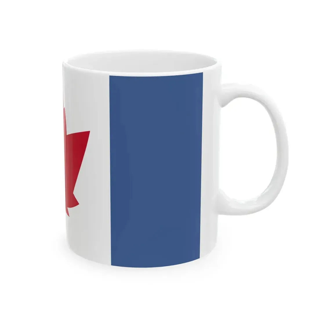 George Matthias Bist Proposal Flag of Canada 1964 (Canada) White Coffee Mug - Go Mug Yourself