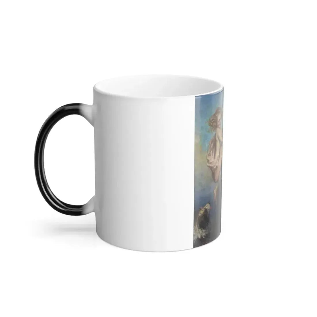 George Percy Jacomb-Hood (1857-1929) The Family - oil on canvas - Color Changing Mug 11oz - Go Mug Yourself