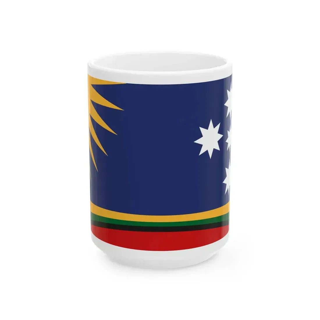 George Poulos Proposal 1993 Australian Flag Proposal (Australia) White Coffee Mug 15oz - Go Mug Yourself