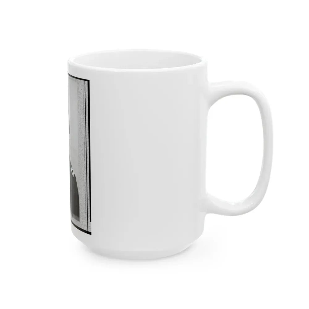 George R. Latham, Colonel, 5th W. Va. Cav., Head-And-Shoulders Portrait, Facing Slightly Left, In Union Uniform (U.S. Civil War) White Coffee Mug - Go Mug Yourself